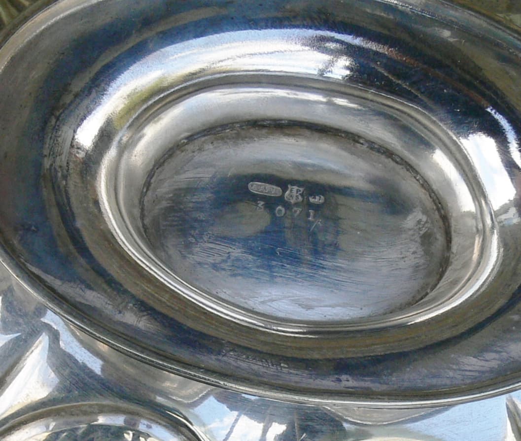 Stunning Arts & Crafts Silver Plated Basket
